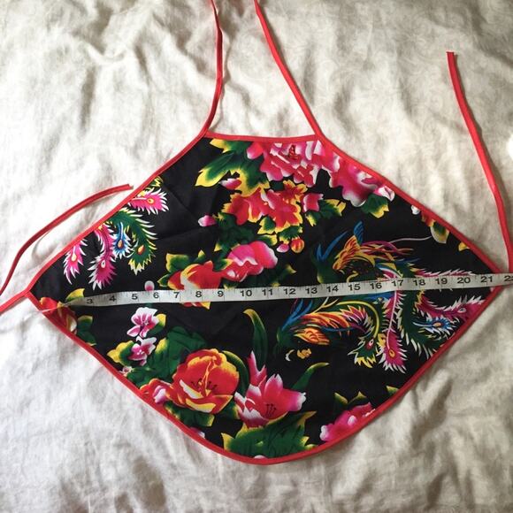 Handmade Traditional Chinese DongBei Floral Top-NA1 - Picture 6 of 13